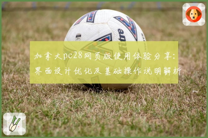 加拿大pc28网页版使用体验分享：界面设计优化及基础操作说明解析