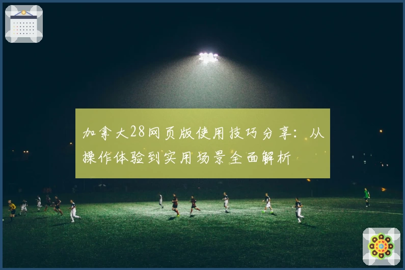 加拿大28网页版使用技巧分享：从操作体验到实用场景全面解析